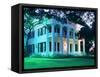 The Governor's Mansion is Shown August 30, 2000, in Austin, Texas-Harry Cabluck-Framed Stretched Canvas