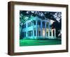 The Governor's Mansion is Shown August 30, 2000, in Austin, Texas-Harry Cabluck-Framed Photographic Print