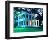 The Governor's Mansion is Shown August 30, 2000, in Austin, Texas-Harry Cabluck-Framed Photographic Print