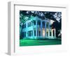 The Governor's Mansion is Shown August 30, 2000, in Austin, Texas-Harry Cabluck-Framed Photographic Print