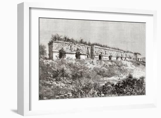 The Governor's Palace, Uxmal, Mexico-null-Framed Giclee Print