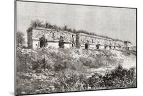 The Governor's Palace, Uxmal, Mexico-null-Mounted Giclee Print