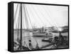 The Governor Safford on the Harlem River-null-Framed Stretched Canvas