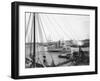 The Governor Safford on the Harlem River-null-Framed Photographic Print