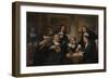 The Governors of the Guild of Saint Luke, Haarlem, 1675-Jan de Bray-Framed Giclee Print