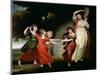 The Gower Family, c.1776-77-George Romney-Mounted Giclee Print