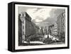 The Graben, a Leading Thoroughfare, in Vienna, Austria-null-Framed Stretched Canvas