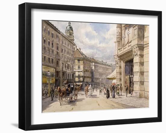 The Graben, Vienna-Ferdinand Weckbrodt-Framed Giclee Print