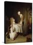 The Grace, 1740-Jean-Baptiste Simeon Chardin-Stretched Canvas