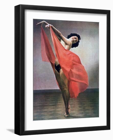 The Grace and Lightness of Ly Mara, 1942-null-Framed Giclee Print