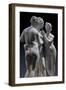 the Graces and Cupid , Detail, 1820-22 (Carrara Marble)-Bertel Thorvaldsen-Framed Giclee Print