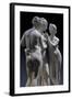 the Graces and Cupid , Detail, 1820-22 (Carrara Marble)-Bertel Thorvaldsen-Framed Giclee Print