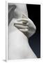 The Graces and Cupid, Detail of the Embrace and a Hand, 1820-22 (Carrara Marble)-Bertel Thorvaldsen-Framed Giclee Print