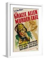 The Gracie Allen Murder Case, Gracie Allen, 1939-null-Framed Art Print