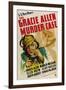 The Gracie Allen Murder Case, Gracie Allen, 1939-null-Framed Art Print