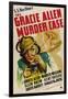 The Gracie Allen Murder Case, Gracie Allen, 1939-null-Framed Art Print