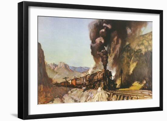 The Gradient-Terence Cuneo-Framed Premium Giclee Print