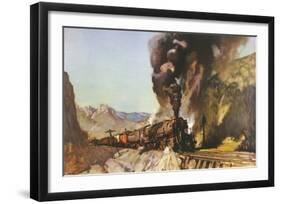 The Gradient-Terence Cuneo-Framed Premium Giclee Print