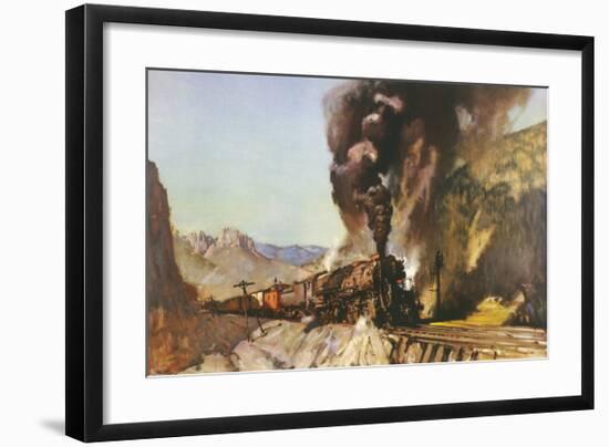 The Gradient-Terence Cuneo-Framed Premium Giclee Print