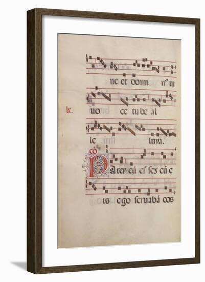 The Gradual. Initial P, C. 1500-Antonio da Monza-Framed Giclee Print