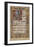 The Gradual. Initial R: the Resurrection, C. 1500-Antonio da Monza-Framed Giclee Print