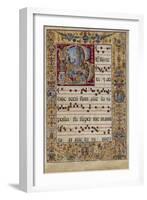 The Gradual. Initial R: the Resurrection, C. 1500-Antonio da Monza-Framed Giclee Print