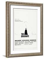 The Graduate, Dustin Hoffman, 1967-null-Framed Art Print