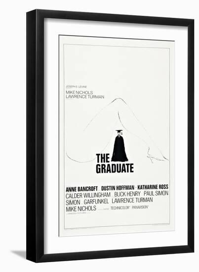 The Graduate, Dustin Hoffman, 1967-null-Framed Art Print