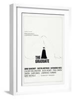 The Graduate, Dustin Hoffman, 1967-null-Framed Art Print