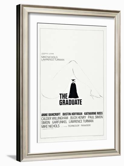 The Graduate, Dustin Hoffman, 1967-null-Framed Art Print