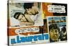 The Graduate, Italian Movie Poster, 1967-null-Stretched Canvas