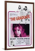 The Graduate, Katharine Ross, Dustin Hoffman, 1967-null-Framed Art Print