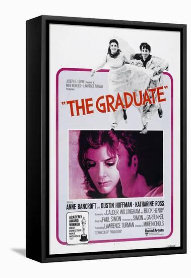 The Graduate, Katharine Ross, Dustin Hoffman, 1967-null-Framed Stretched Canvas