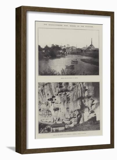 The Graeco-Turkish War, Scenes on the Frontier-null-Framed Giclee Print