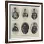 The Graeco-Turkish War, Turkish Ministers and Commanding Officers-null-Framed Giclee Print