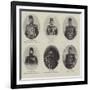 The Graeco-Turkish War, Turkish Ministers and Commanding Officers-null-Framed Giclee Print