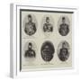 The Graeco-Turkish War, Turkish Ministers and Commanding Officers-null-Framed Giclee Print