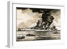 The Graf Spee-John S. Smith-Framed Giclee Print