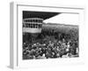 The Graf Zeppelin Airship at Hanworth Aerodrome Surrounded by Onlookers, 1931-null-Framed Premium Photographic Print