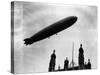 The Graf Zeppelin Airship in London-null-Stretched Canvas