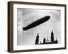 The Graf Zeppelin Airship in London-null-Framed Photographic Print