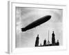 The Graf Zeppelin Airship in London-null-Framed Photographic Print