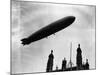 The Graf Zeppelin Airship in London-null-Mounted Photographic Print