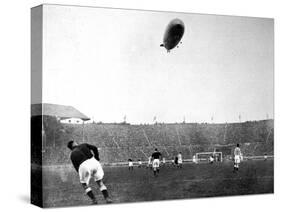 The 'Graf Zeppelin' over Wembley During the F.A. Cup Final-null-Stretched Canvas