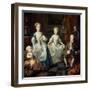 The Graham Children, 1742-William Hogarth-Framed Giclee Print