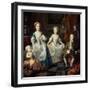 The Graham Children, 1742-William Hogarth-Framed Giclee Print