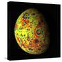 The Grail Free-Air Gravity Map of the Moon-null-Stretched Canvas