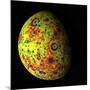 The Grail Free-Air Gravity Map of the Moon-null-Mounted Photographic Print