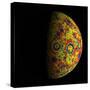 The Grail Free-Air Gravity Map of the Moon-null-Stretched Canvas