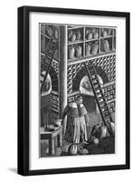 The Grain Store, from 'The Famous Tragedy of the Rich Jew of Malta', Written by Christopher Marlowe-Eric Ravilious-Framed Giclee Print